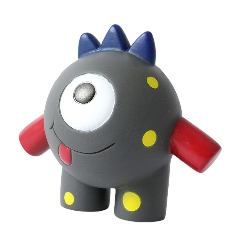Guangying Pet Chew Toy Built-in Sounder Cartoon Style Bite Resistant Harmless Teeth Cleaning Scentless Squeaky Cartoon Animal Sound Doll For Home Use_voghion.com
