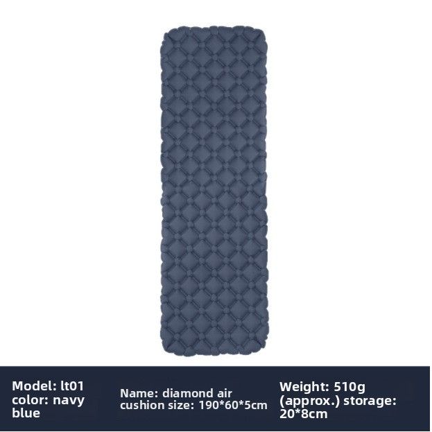 Thickened Outdoor Foldable Portable Tent Nap Ground Moisture-Proof Single Double Egg Nest Inflatable Mat_voghion.com