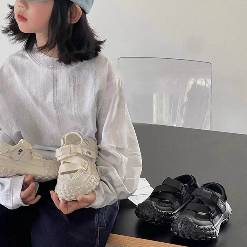 Mädchen 2025 Sommer Neue Kinder Sport Geschlossene Zehen Jungen Sandalen Hohl Baby Strand Schuhe_voghion.com