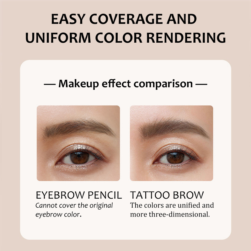 Tear Dye Eyebrow Cream is waterproof, sweat resistant, and not easy to smudge, creating a three-dimensi restnt,_voghion.com