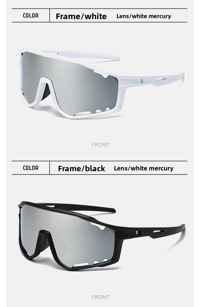 Outdoor Cycling New Frame Intelligent Photosensitive Color Changing Windproof Dustproof Goggles Sunglasses_voghion.com
