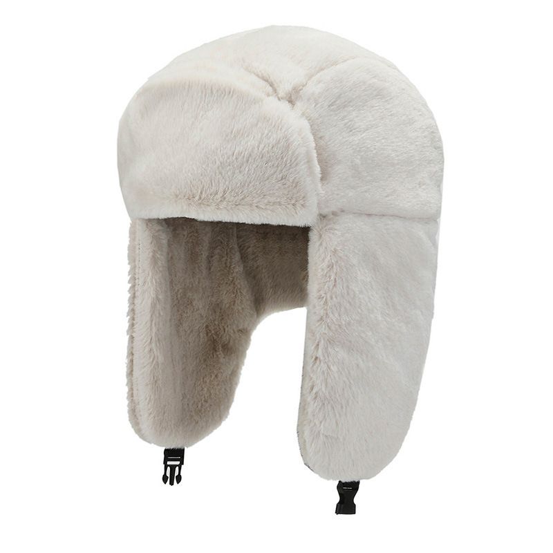 LazyZoom Cappello invernale da adulto, comodo, in peluche, antivento, con paraorecchie, caldo, antifreddo, per sci e ciclismo_voghion.com