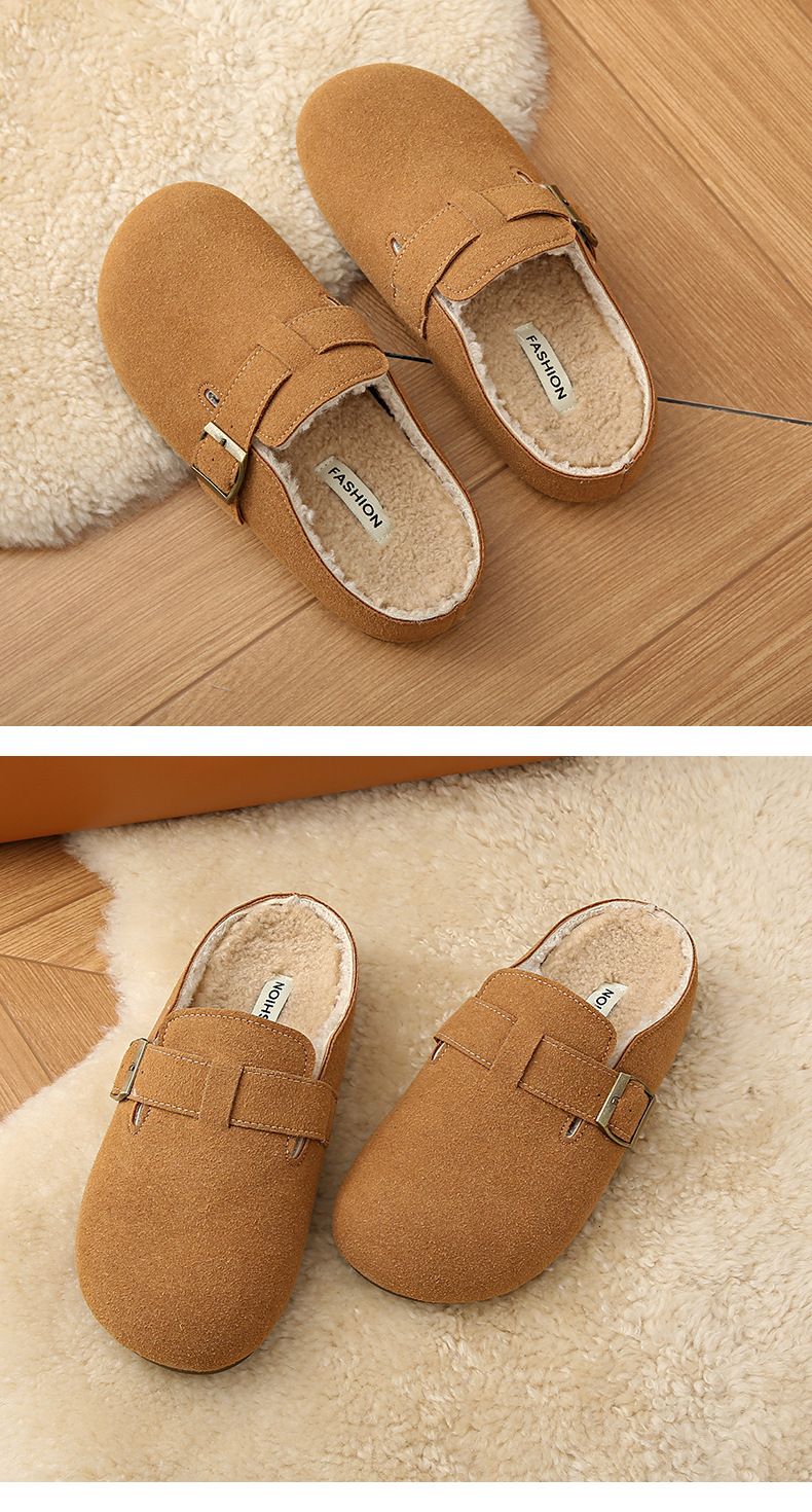 Designer Dicke Basis Mit Fleece Frauen Hausschuhe Männer Slides Schuhe Mädchen Clogs Frauen Sliders Trainer Flip Flops Sandles Sandales_voghion.com