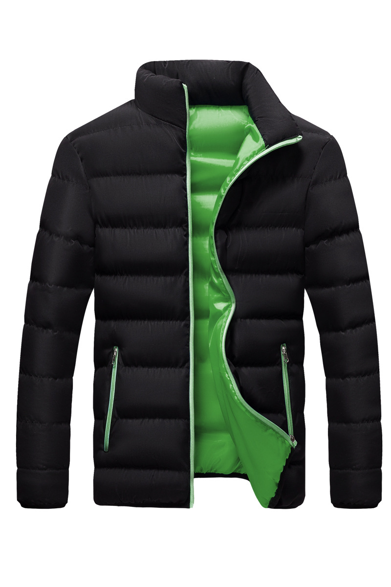 Kleidung Laufen Herren Mantel Winter Neue Stehkragen Daunen Baumwolle Jacke_voghion.com