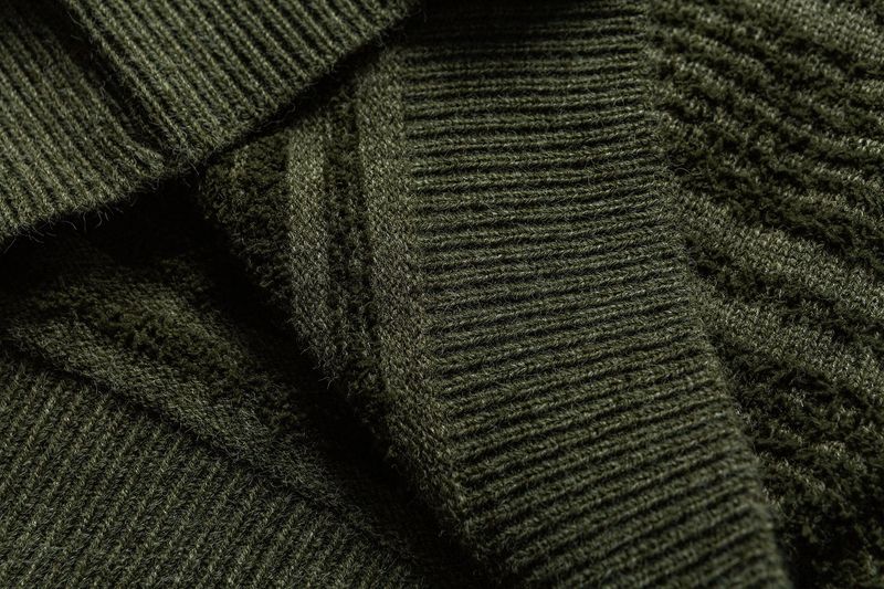 25 Autumn Winter New Trendy Simple Solid Color Loose Lazy Style Pullover Sweater_voghion.com