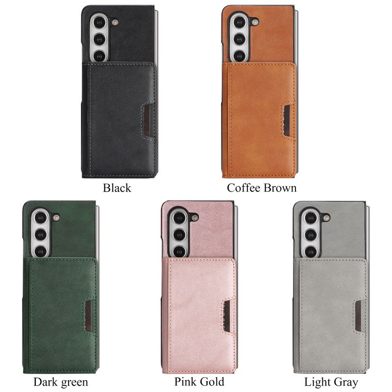 Samsung Z Fold7/6/5/4/3 Kablosuz Şarjlı Cep Telefonu Kılıfı ve 2'si 1 Arada MagSafe Manyetik Kart Çantası İçin Uygundur_voghion.com