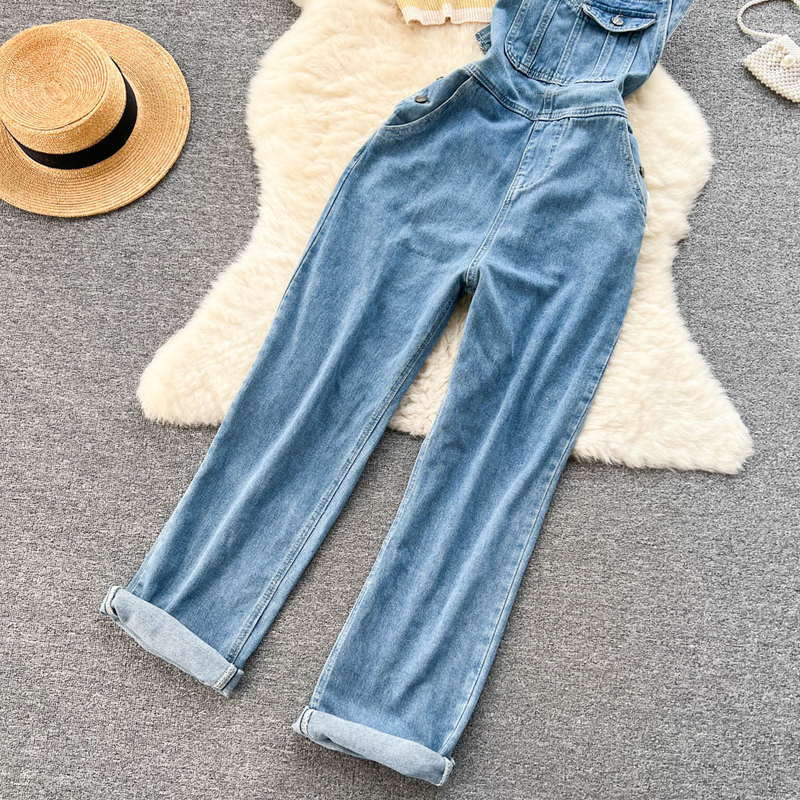 Conjunto de dos piezas de pantalones de una pieza de cintura alta, camiseta ajustada de manga corta a la moda para mujer_voghion.com