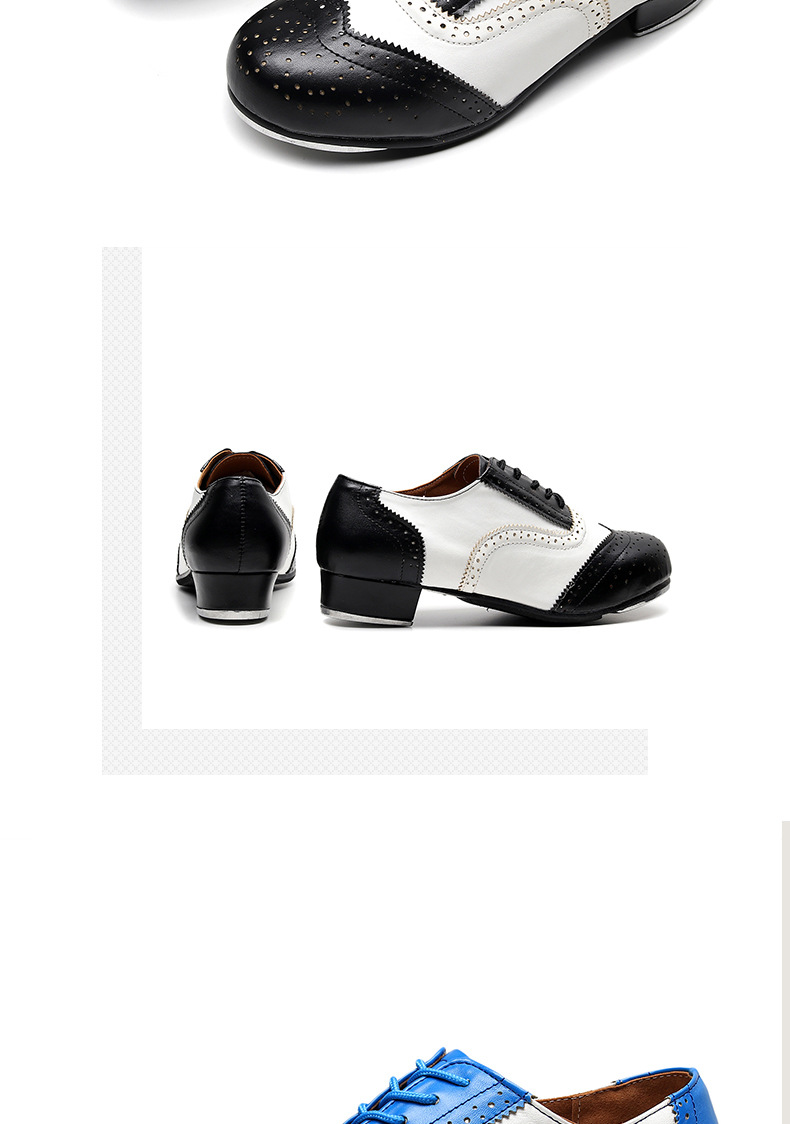 Herren Jazz Stepptanz Schuhe Stepptanzschuhe Schnürschuhe mit geteilter Sohle Tanzschuhe_voghion.com