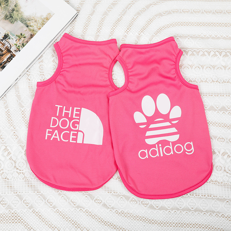 Pet Clothes Summer Pomeranian Bichon Teddy Thin Polyester Vest Breathable Cool Dog Apparel_voghion.com
