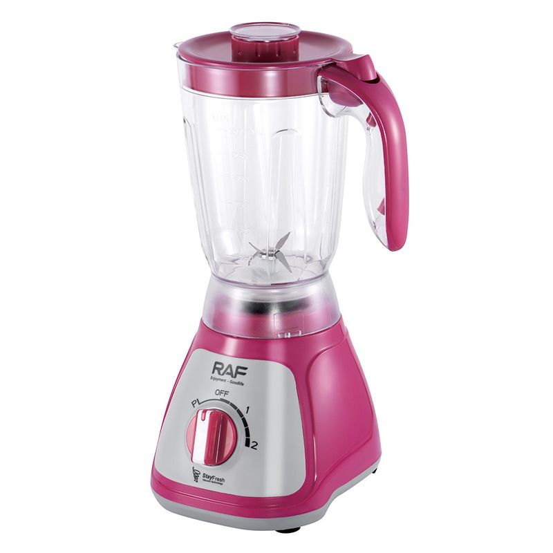 RAF EU-Standard 2-in-1 Mixer & Entsafter, 1,5 l Hochgeschwindigkeits-Küchenmaschine für Obst & Gemüse, Haushaltsgerät_voghion.com