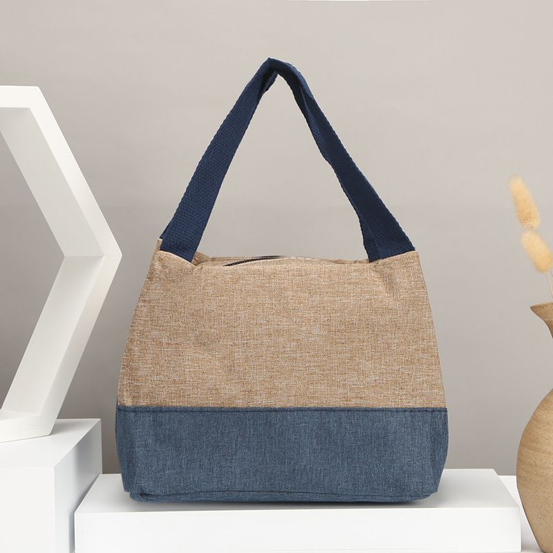 New Multi-purpose Handbag For Women Canvas Large Capacity Lunch Box Crossbody Small Mommy Bag_voghion.com