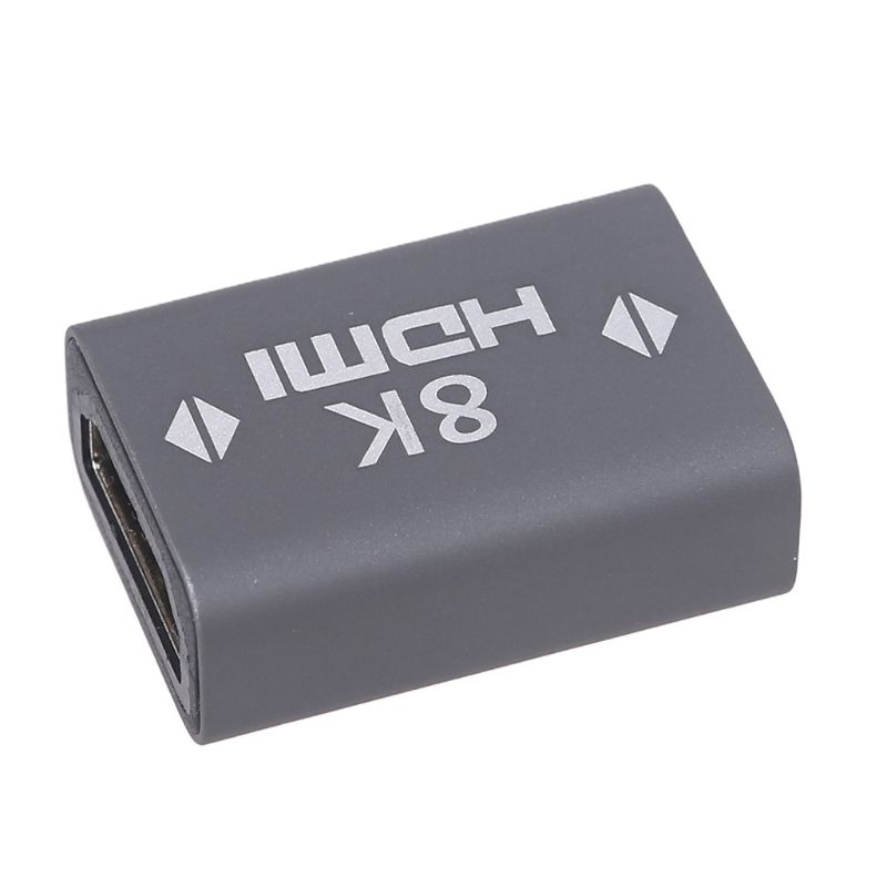 HDMI-kompatibel Buchse auf Buchse Adapter 8K HDR Koppler Verlängerung Stecker Legierung Shell für TV Stick Chrome PS4_voghion.com
