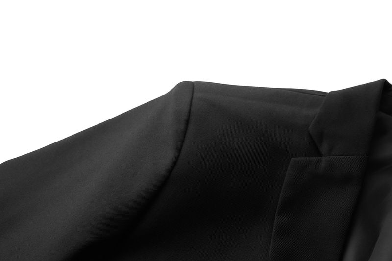 2024 Jugend Herren Neues Zwei-Knopf-Anzug-Set, Anzug, Weste, Dreiteiliges Business-Kleid_voghion.com