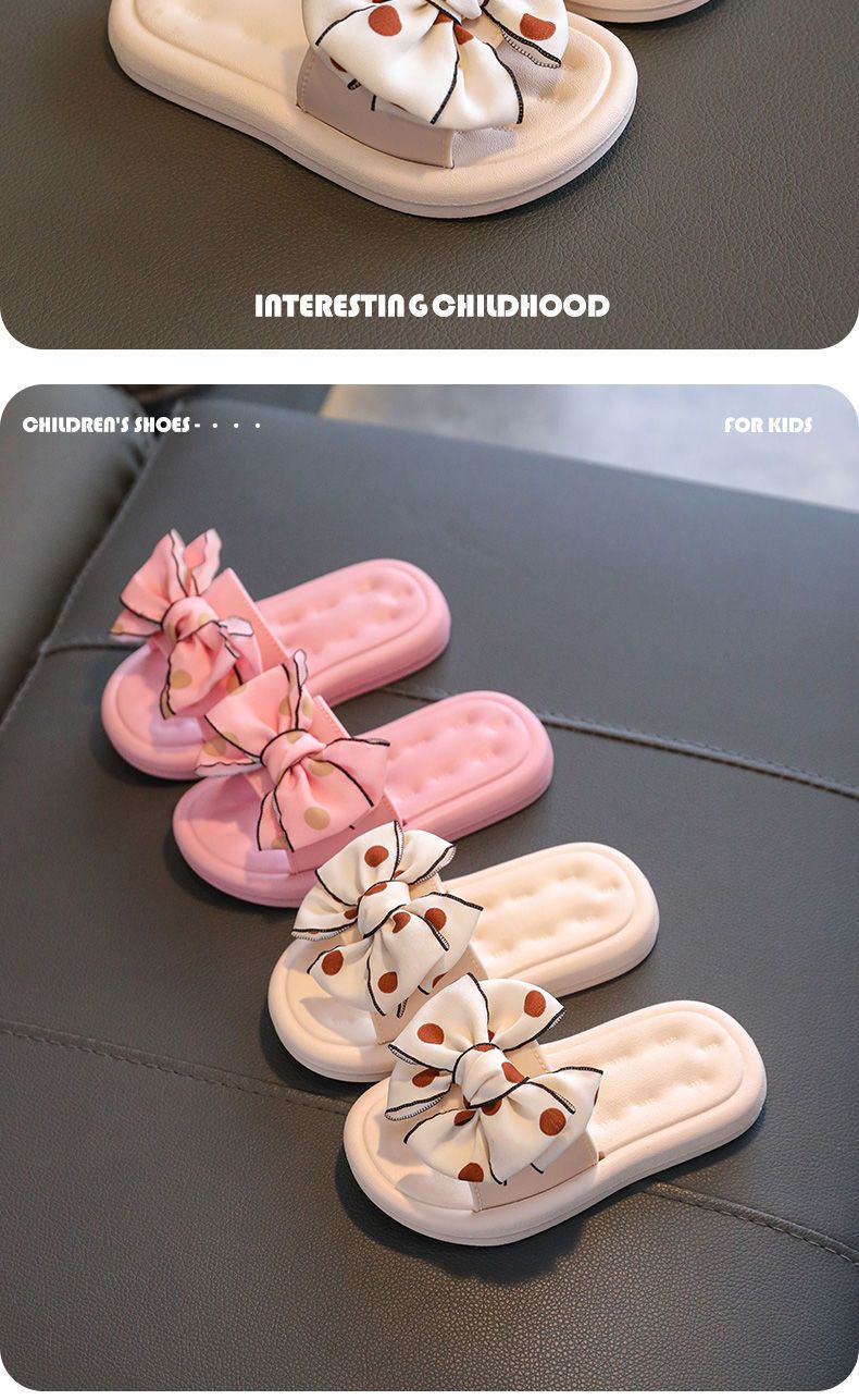 Sommer kinder hausschuhe prinzessin stil perle mädchen coole hausschuhe weichen boden außen atmungs kleine mädchen ein-wort hausschuhe_voghion.com