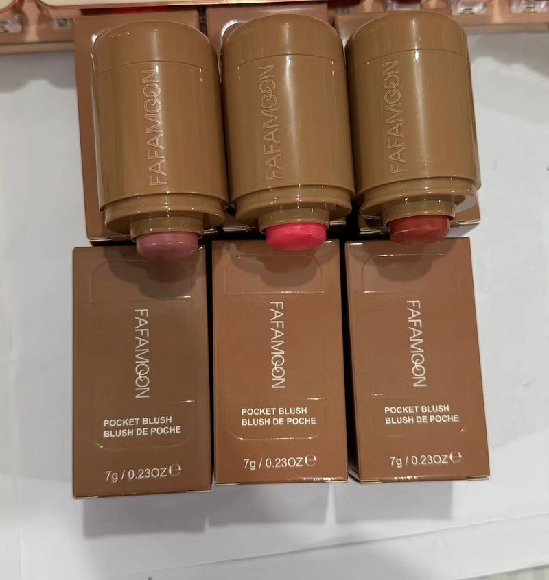 Blush Stick Fit Natural Long Lasting Matte Rouge Pudră Fard de obraz Cremă Ruj pentru obraji Machiaj ușor de culoare _voghion.com