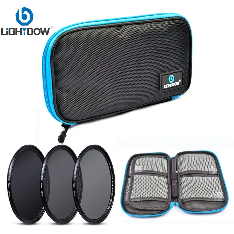 Lightdow Protector Camera Pouch Portable Filters Case Bags Dustproof For 77 Mm 49mm 82mm Lens Filter_voghion.com