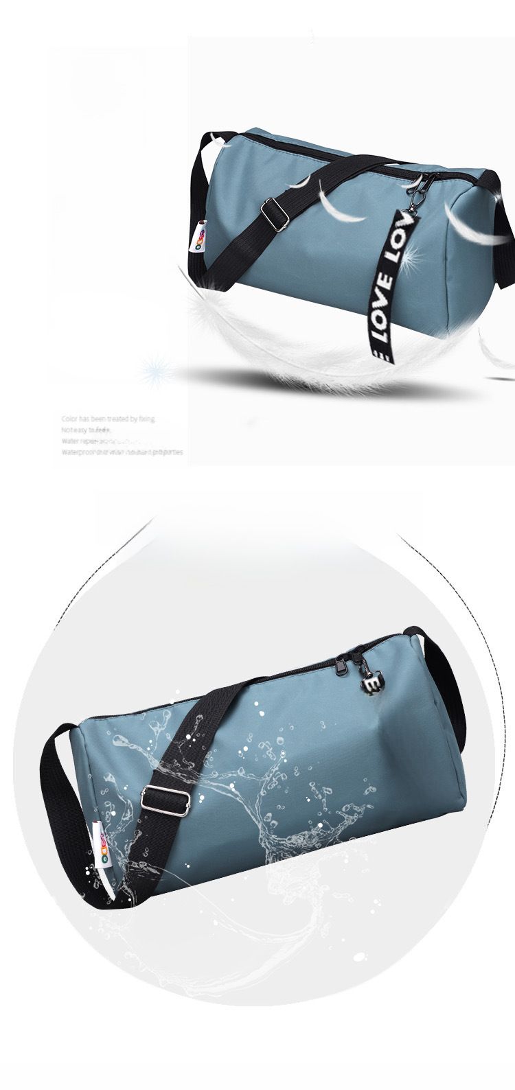 Femeii geantă de umăr sport rucsac sport geantă de yoga sport geantă de călătorie geantă de mână casual crossbody bag_voghion.com