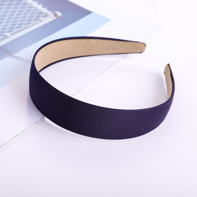 Einfarbiger Stoff im koreanischen Stil Internet-Berühmtheit bunte schlichte Mädchen monochrome Stirnband weiblich_voghion.com