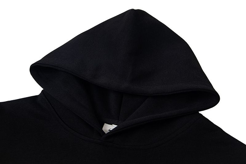 Felpa con cappuccio in due pezzi con stemma a scialle a quadri americani, unisex, stile college, ampia e alla moda, di marca_voghion.com
