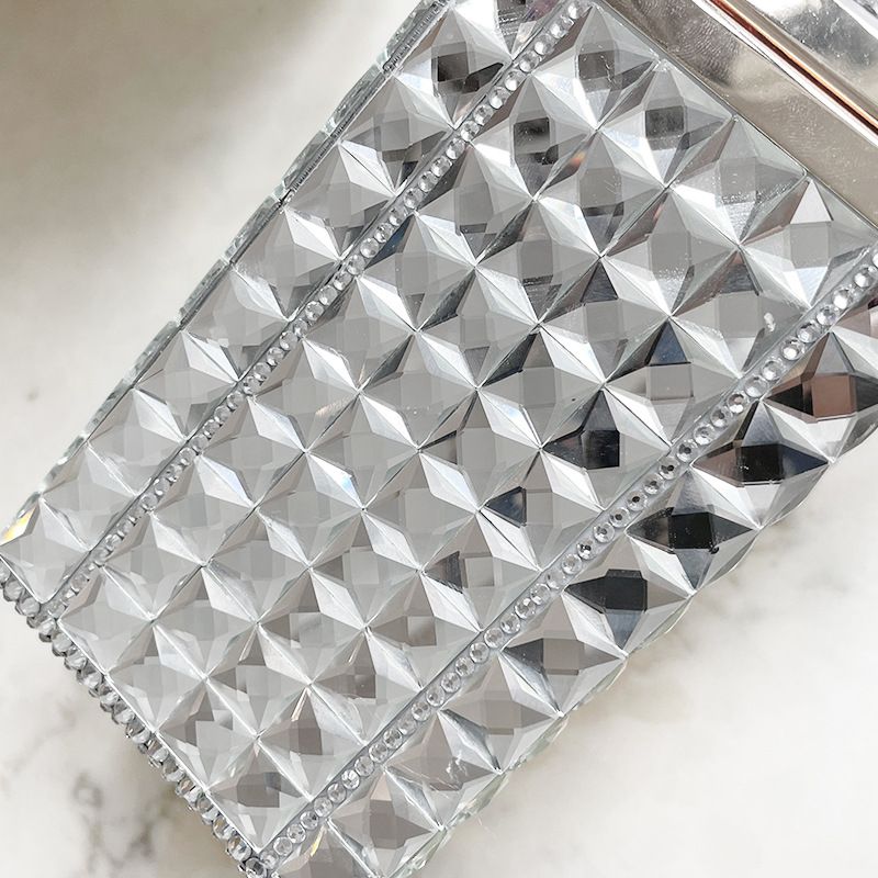 trendig diamant läppstift kedja axel budväska kvinnor clutch väskor strass kvällsväska kvinnor_voghion.com