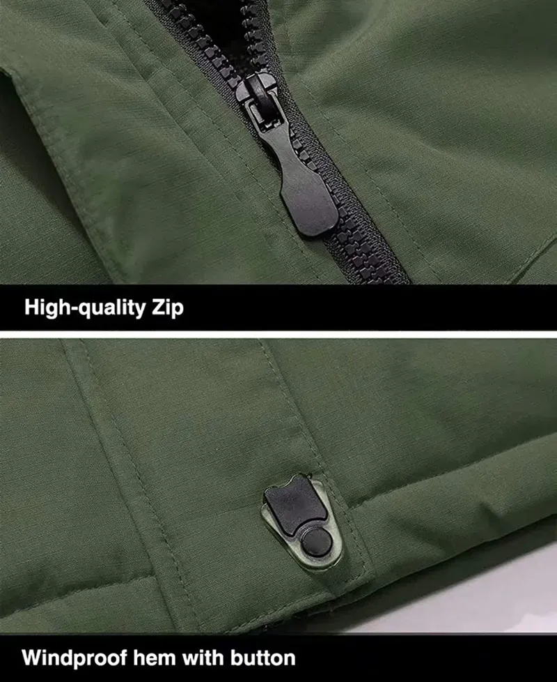 Winter Pants Men Ski Suit Set: Thickened Fleece Snowboard Jacket And Pants, Waterproof Windproof Snow Suits For Outdoor_voghion.com