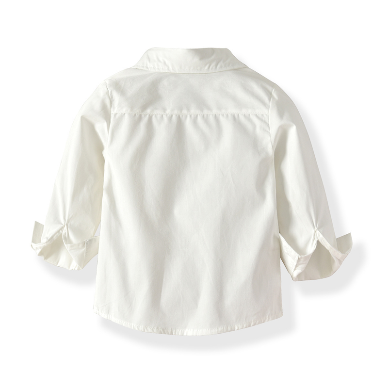 Abito per bambini Autunno Ragazzo Papillon Camicia Bretelle scozzesi Abito da gentiluomo Baby Grab_voghion.com