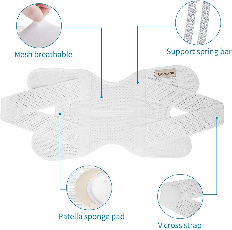 Suport pentru picioare și genunchi, orteză, genunchi, bandaj elastic pentru biciclete, drumeții, alergare, fitness, orteză, suport pentru rotula, bandă elastică pentru rotula_voghion.com