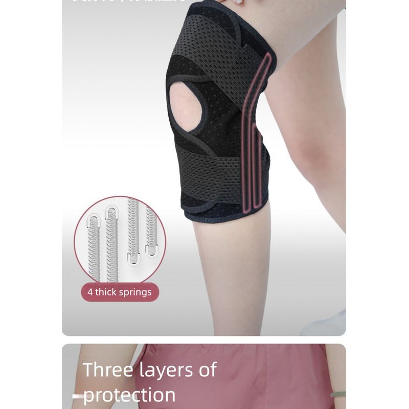 Sway Knee Brace Meniscus Support Outdoor Sports Running Cycling Basketball Special Joint Protector Breathable Patella_voghion.com