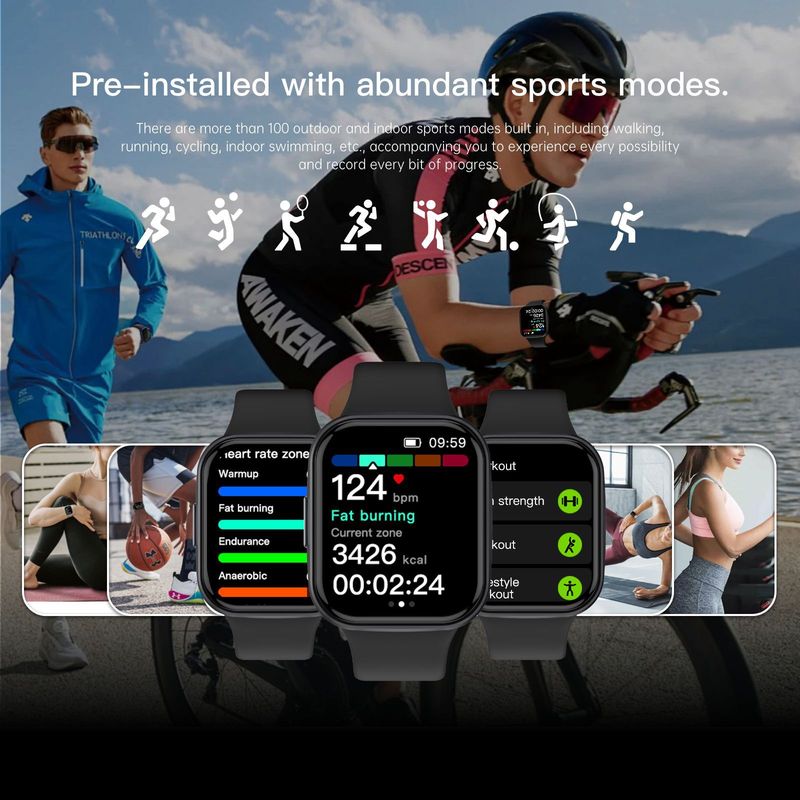 Smart Watch Q23pro Waterproof Health Monitor Heart Rate Information Alert Bluetooth Call Waterproof Multi-functional_voghion.com