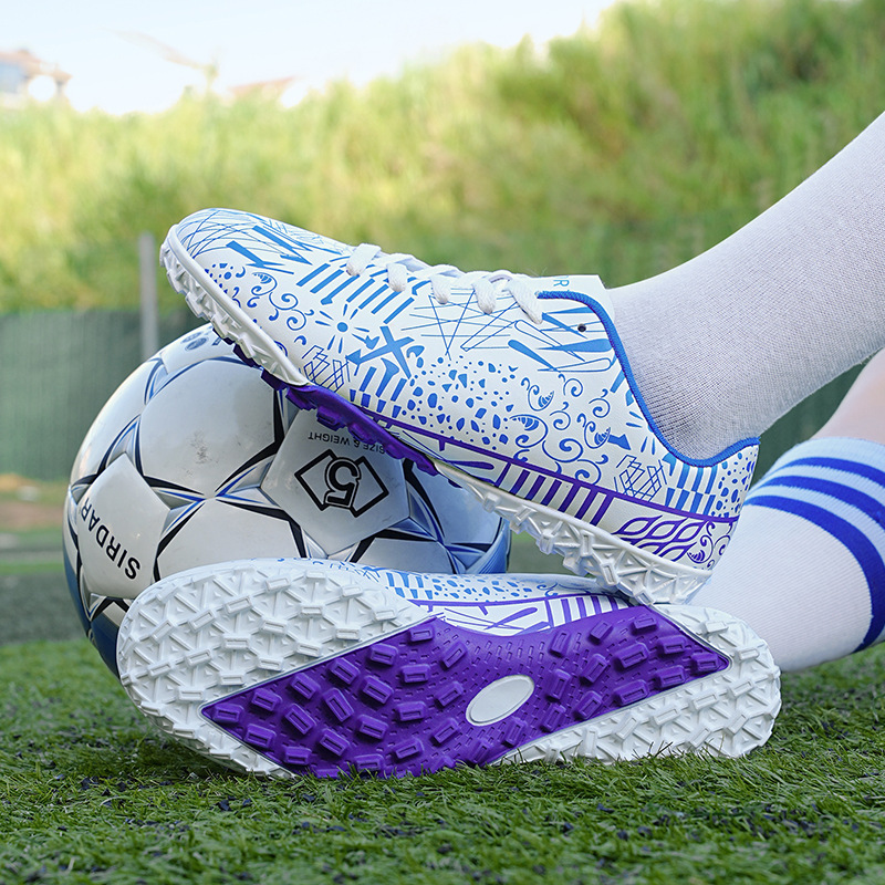 Nuove scarpe da calcio da allenamento in erba artificiale per studenti professionali AG Shattered TF antiscivolo lunghe da uomo_voghion.com