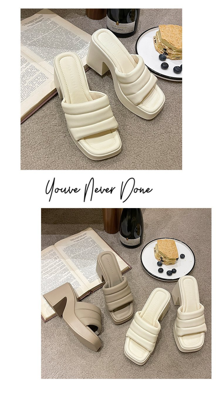 Women Ladies Thongs Beach Leather Non-Slip Shock Absorbent_voghion.com