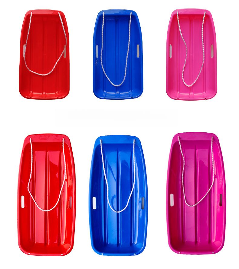 ✅89cm Large Children's Snowboard Brand New PE Material Sandboard Grassboard Sled Boat-shaped Snowmobile Wholesale_voghion.com