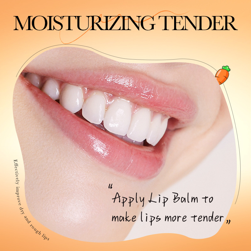 All English SADOER Carrot Nourishing Moisturizing Anti Cracking Autumn And Winter Lipstick_voghion.com