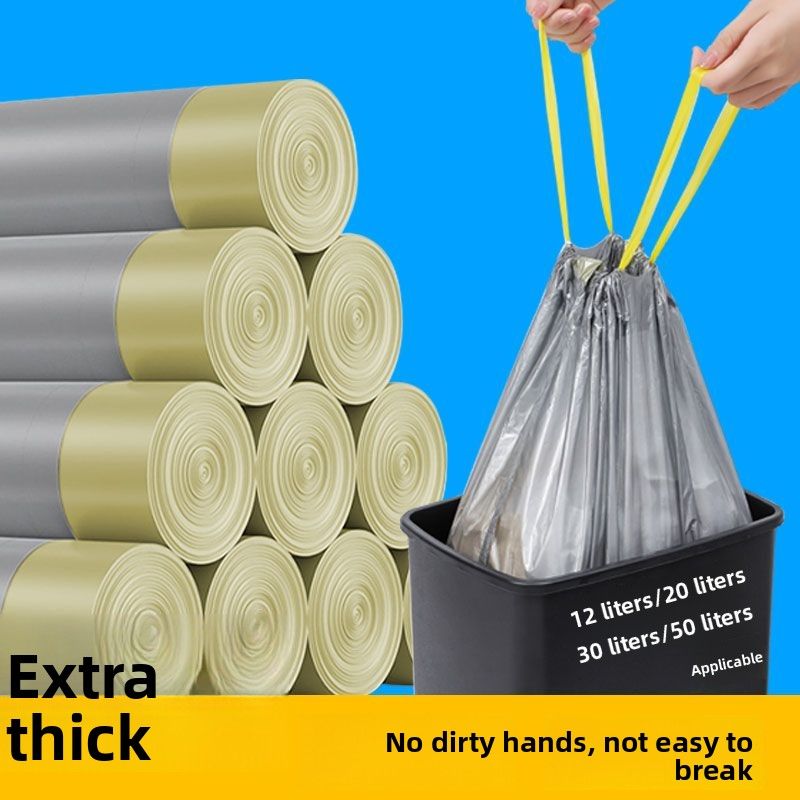 Brabantia Müllbeutel mit Kordelzug – 20 l/30 l, extra dicke Küchenmüllbeutel (45 x 50 cm)
_voghion.com