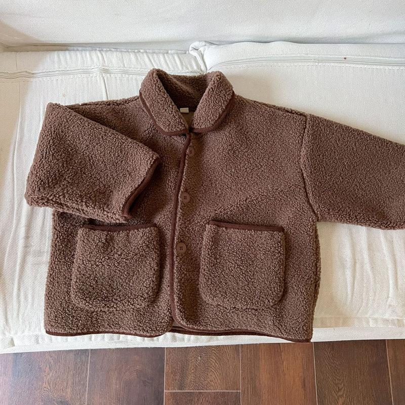 Children's Pelleted Coat Boys And Girls Thick Fur One Autumn And Winter Baby Fur Coat_voghion.com