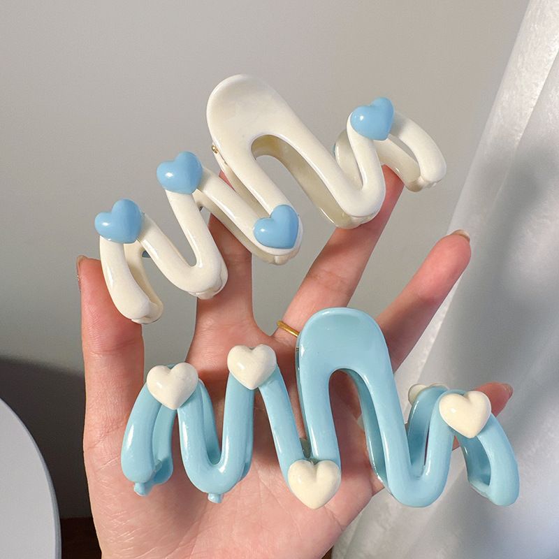 Grande fermaglio per capelli riccio con fermaglio per la parte posteriore della testa, accessorio per capelli_voghion.com