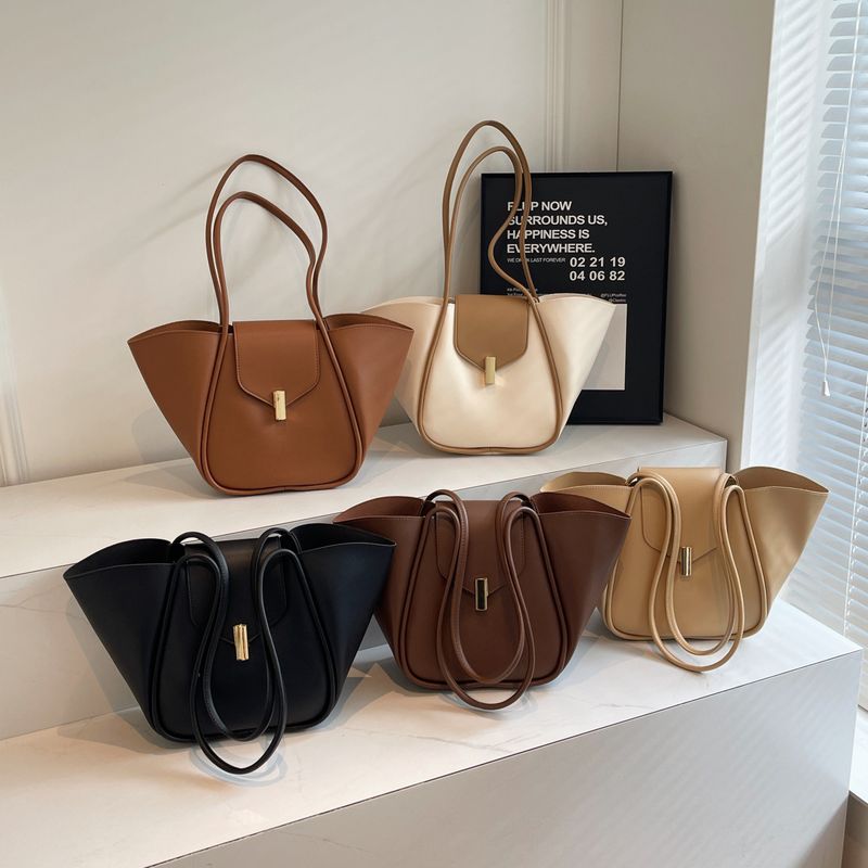 Borsa tote alla moda per donna, stile coreano, versatile, alla moda, grande capacità, tracolla, estate 2025, casual, da donna_voghion.com