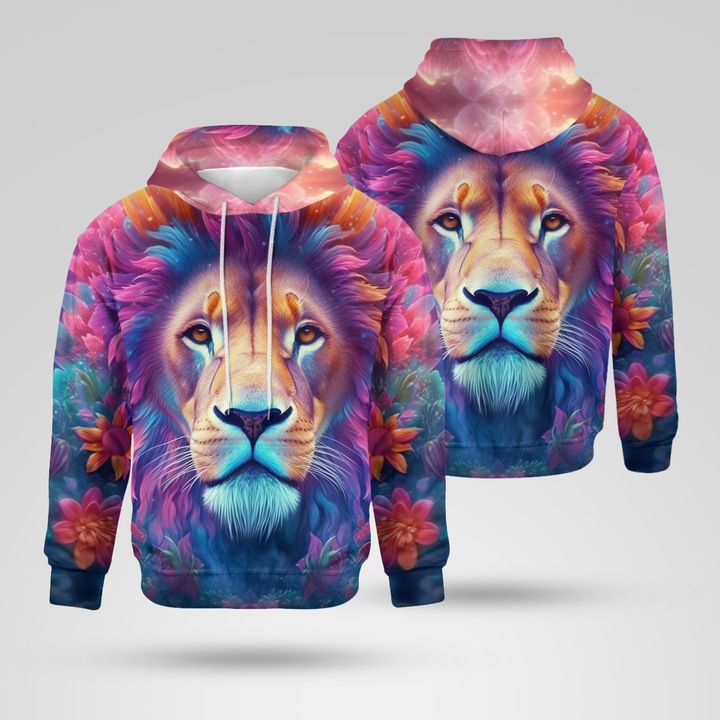 2024 nytt lejonmönster 3D-tryckt för män, hoodie_voghion.com