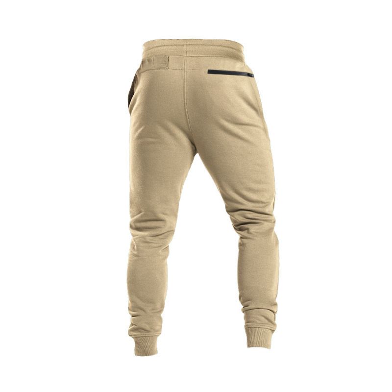 Leichte Jogginghose für Herren, atmungsaktiv, zum Wandern, Joggen, Laufen, Stretch, für Übungen und Workouts, mit Reißverschlusstasche_voghion.com