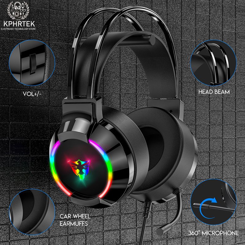 G606 Computer Mobile Phone Universal Typec Interface Play Chicken Listening To The Sound Position USB Gaming Headset_voghion.com