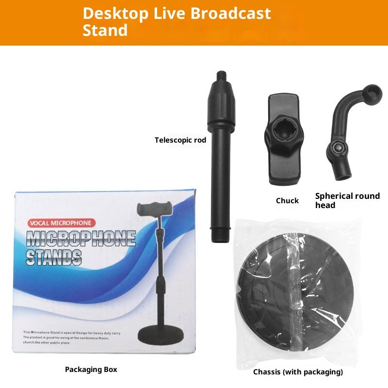 Live Streaming Video Phone With Fill Universal Food Light Desktop Round Plate Overhead Shooting Stand_voghion.com