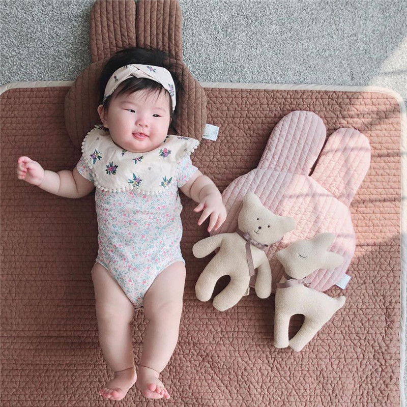 Beruhigendes Baby-Schlafspielzeug, kleine Bärenmaus, Bambi-Hirsch, Kindergeschenkpuppe_voghion.com