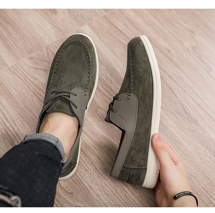 SHLIANG Neue bequeme Business-Schuhe, weiche, rutschfeste Casual Flats, atmungsaktive Herren-Trendy-Mode-Wanderschuhe Y0685_voghion.com