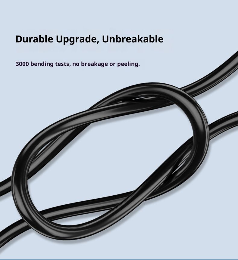 Digitex USB-auf-Typ-C-Schnellladekabel, kompatibel mit Handys, Luftbefeuchtern, Füllleuchten und Datenkabeln_voghion.com