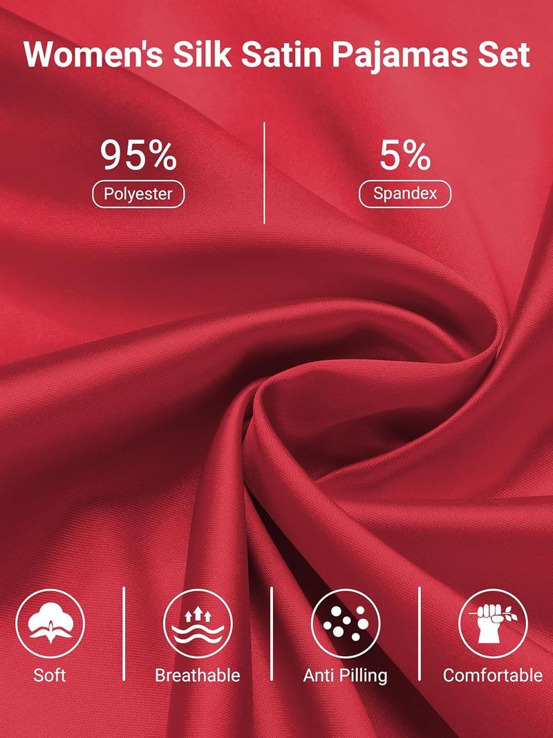 Grenzüberschreitende unabhängige Station Neue Ice Silk Pyjamas Damen Zweiteiler Langarm Seide Plus Size Damen Homewear_voghion.com