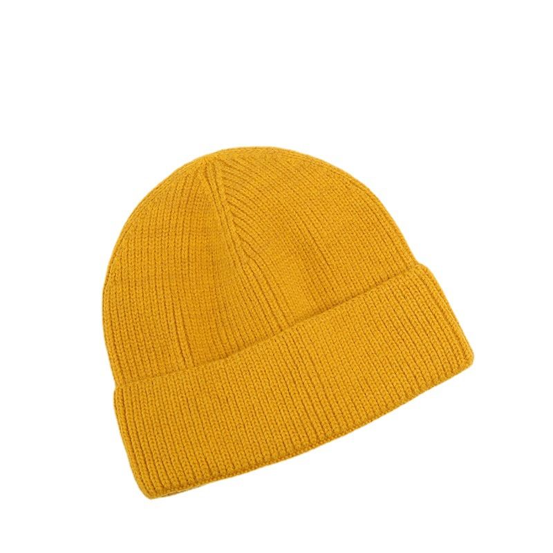 Cappello da uomo in stile coreano, caldo, in lana, per studenti, in tinta unita, invernale, da donna_voghion.com