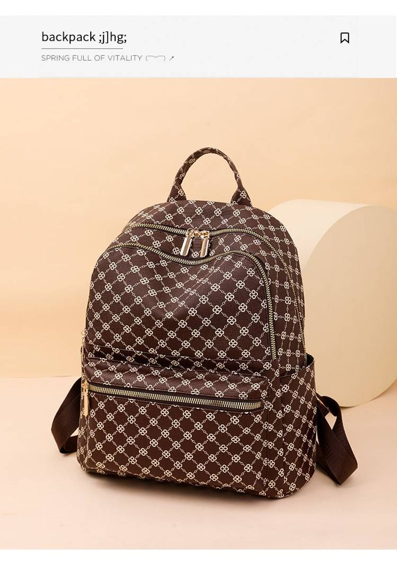 2024 Yeni Çok Yönlü Hafif Seyahat Kadın Moda Yolcu Sırt Çantası Büyük Kapasiteli Kitap Çantası_voghion.com