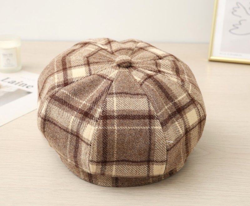 Women's 2025 Fall/Winter New Octagonal Beret_voghion.com