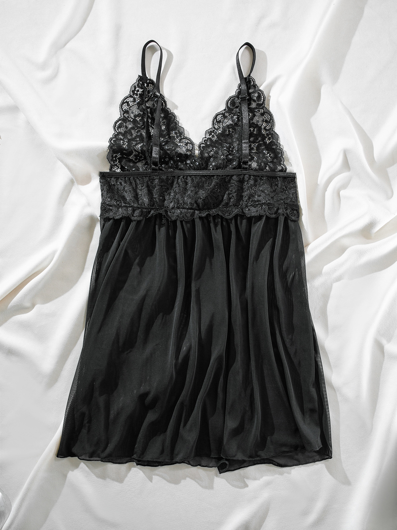 Roupas femininas quentes rendas de diamante transparente sexy e interessante saia de malha suspender roupa íntima para mulheres_voghion.com
