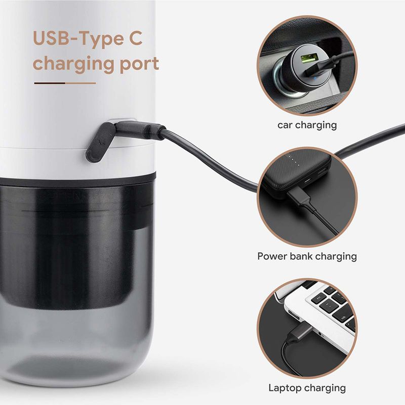 New Capsule Coffee Machine Portable Wireless American Coffee Machine Espresso Outdoor Fully Automatic Mini Coffee Machine_voghion.com